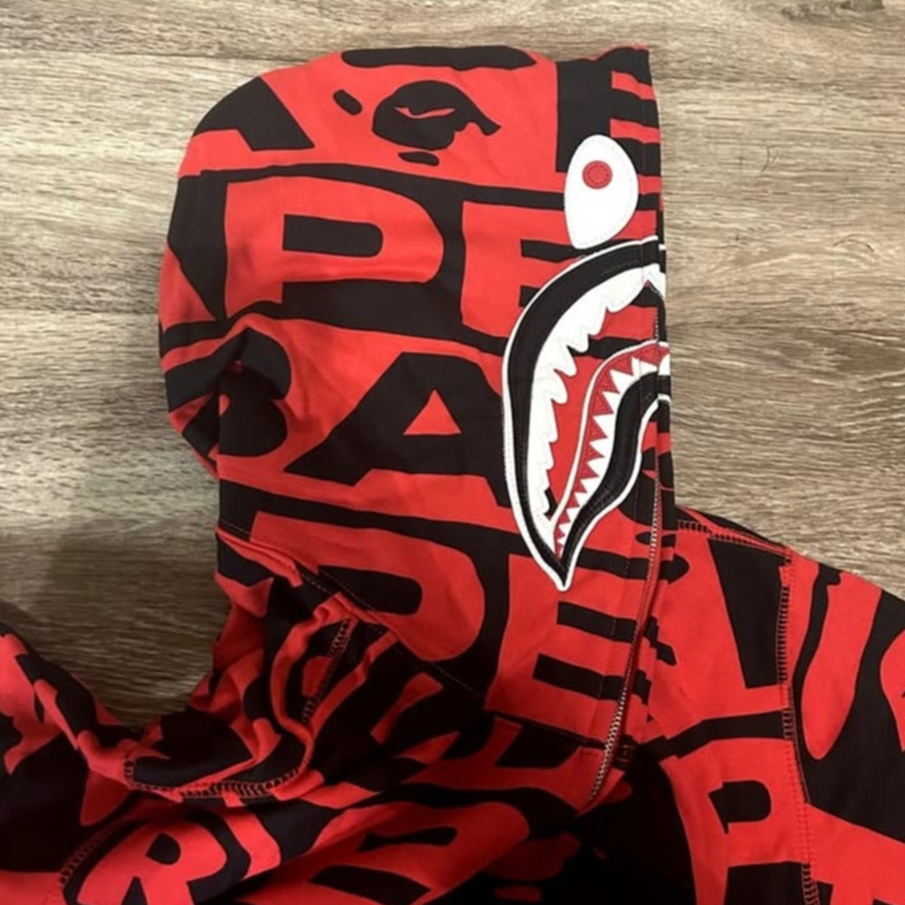 Red Bape Jacket - Picture 2 of 6